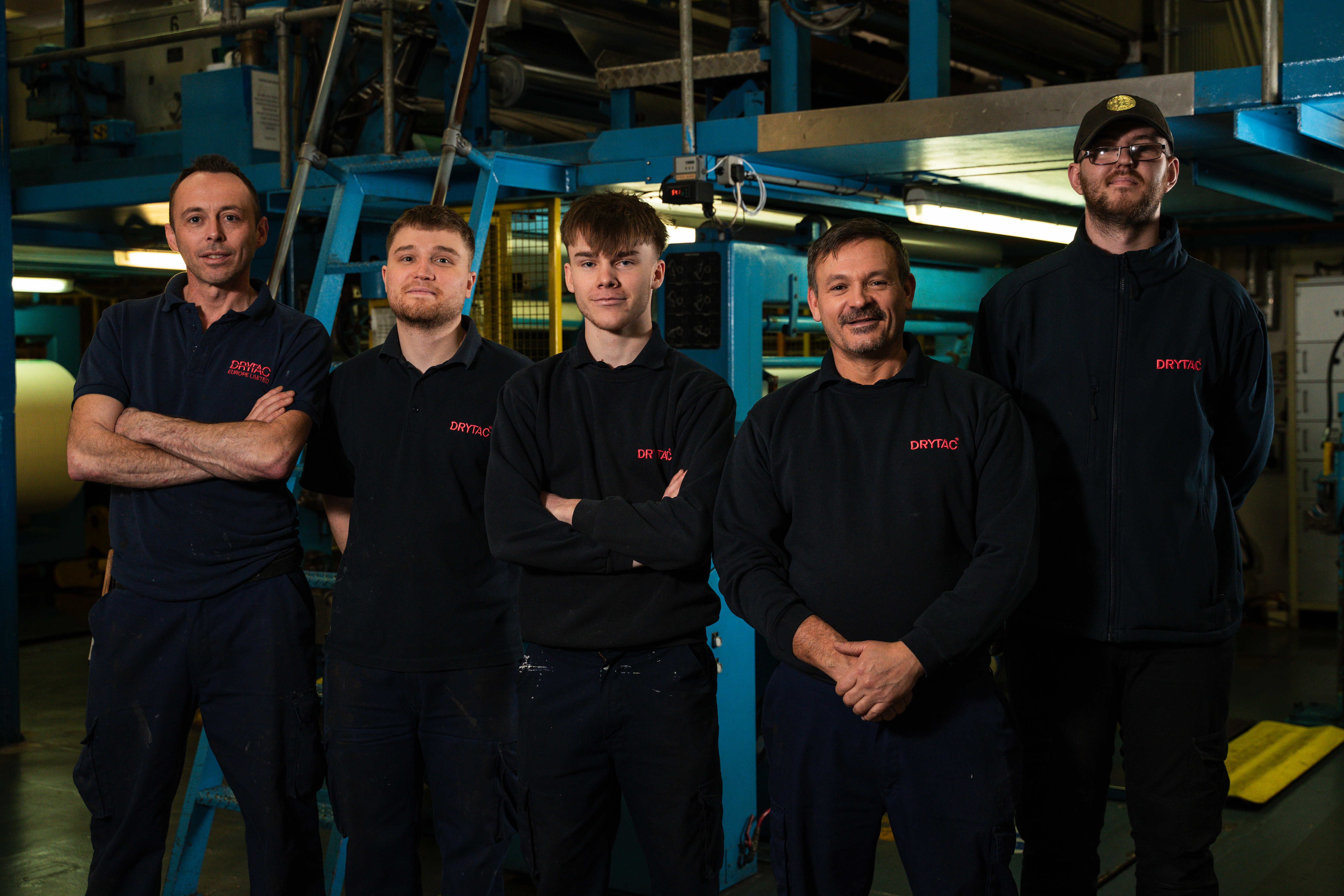 The UK Drytac team